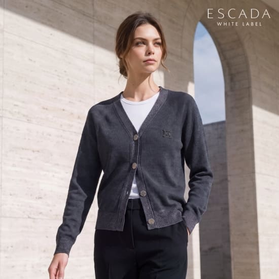 [ESCADA] 에스까다 26FW 앙고라블렌딩 클래식 가디건 3