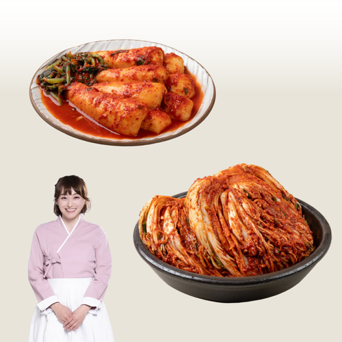 [미금치 율무김치] 포기김치 8kg + 총각김치 1kg (총 9kg)