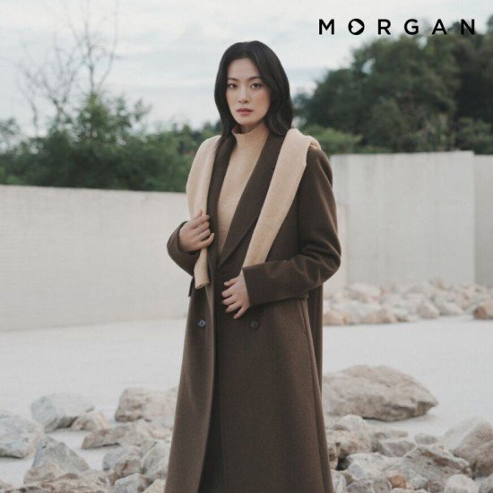 르네크루 26FW 울실크 맥시 코트