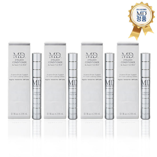 [한국 공식수입 정품] MD 래쉬 팩터 속눈썹 영양제 2.95ml 2 + 2