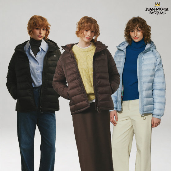 바스키아 26FW 최신상 여성 씬 라이트 후드 경량패딩 1종 / GS단독상품