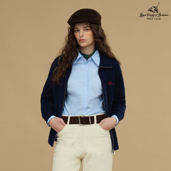 [RCB폴로클럽] 26FW 여성 케이블니트 3종(풀집업+반집업+라운드)(R633W) 3