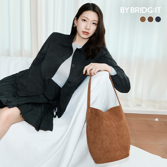 ○ 26FW FAUX 스웨이드 가방 2종(가방 + 파우치 SET) 2