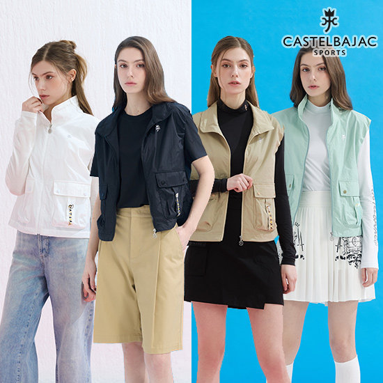 까스텔바작 26FW 최신상 테리부클 모크넥 2종 여성용