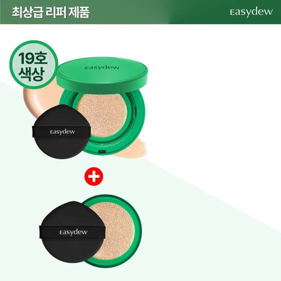 이지듀 기미쿠션 멜라 비 토닝 앰플 쿠션 19호 본품1+리필1