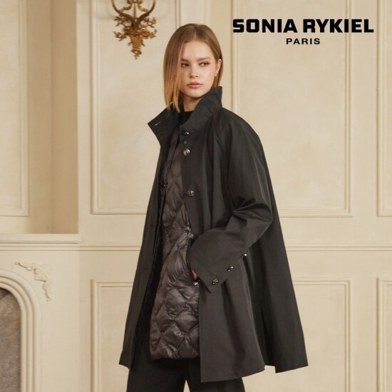 [상시가 598,000원] 소니아리키엘 26FW 프렌치 트라페즈 코트