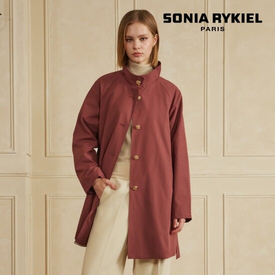 [상시가 598,000원] 소니아리키엘 26FW 프렌치 트라페즈 코트 3
