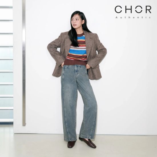 코어 어센틱 26FW 스티치 틴업 데님 2