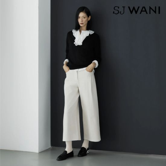 SJ와니 26FW 코듀로이 볼류믹 턱 팬츠 1종