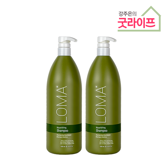 [기본패키지] LOMA 너리싱 샴푸 1L 2통