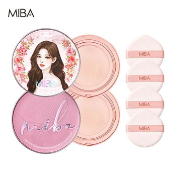 미바 왕쿠션 시즌3 왕쿠션25gx2+리필x2+퍼프X4