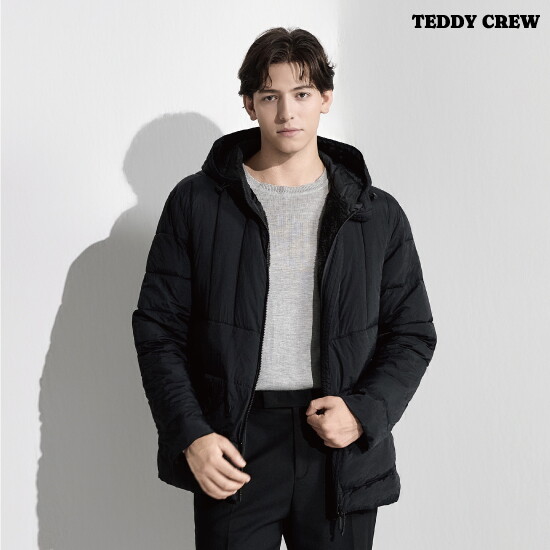 ■O TEDDY CREW  남성 장기모 라이트 패딩 1종 2