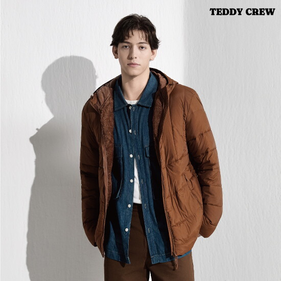 ■O TEDDY CREW  남성 장기모 라이트 패딩 1종 3