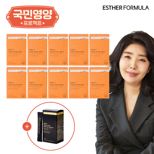 [국민영양] 여에스더 리포좀 비타민C 10박스 + 맥주효모 1박스