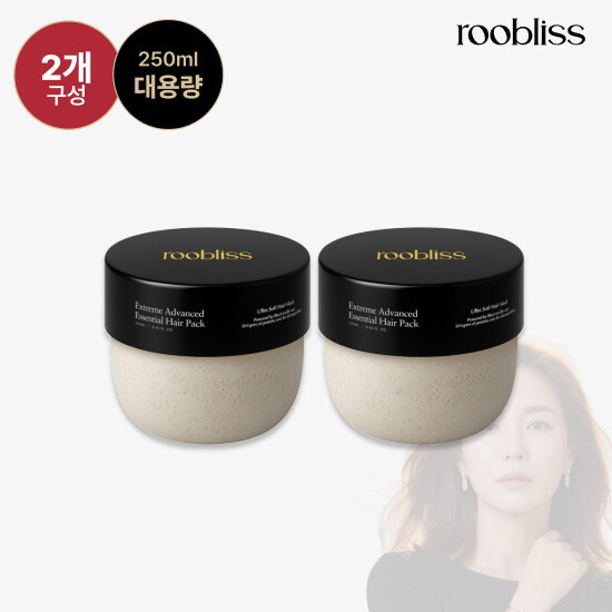 ★홈쇼핑유일판매처★[기본패키지] 루블리스 익스트림 어드밴스드 에센셜 헤어팩 250ml * 2개