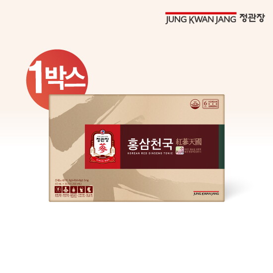 ●[1박스] 홍삼천국 (40ml x 30포 x 1박스)