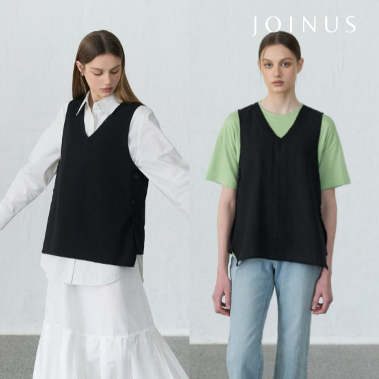 조이너스 26FW 브이넥 니트베스트 2종