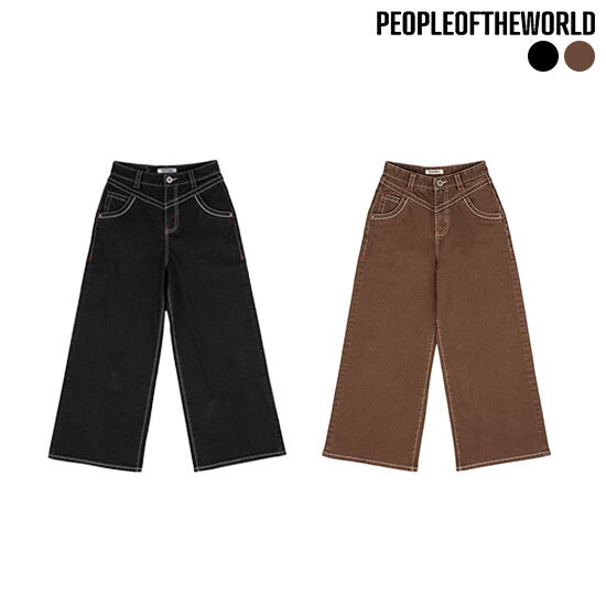 ○ 26FW A라인 볼드스티치 기모데님