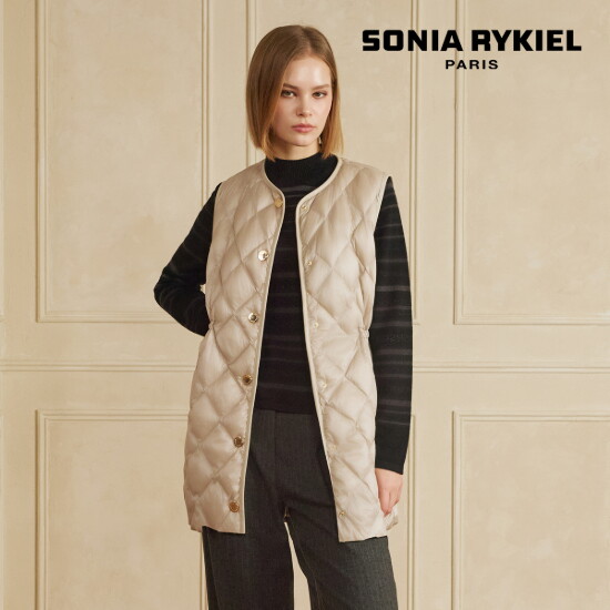 [상시가 498,000원] 소니아리키엘 26FW 에끌라 퀼팅 구스다운 베스트 2