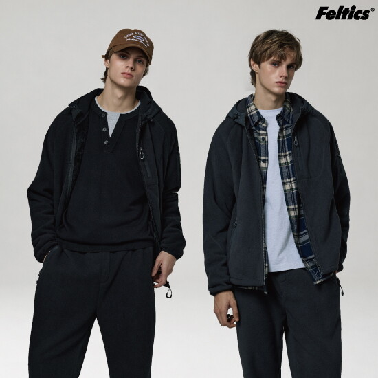 ■ 펠틱스 26FW 남성 더블 웜 플리스 셋업 2종(F617M)