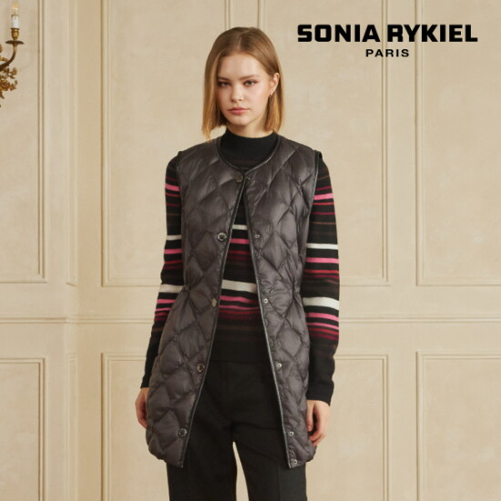 [상시가 498,000원] 소니아리키엘 26FW 에끌라 퀼팅 구스다운 베스트