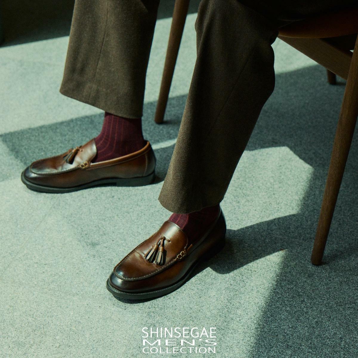 [삼성카드5%할인][미리주문10%][26FW 최신상, 선물 포장]신세계맨즈컬렉션 울블랜딩 삭스 6SET 
