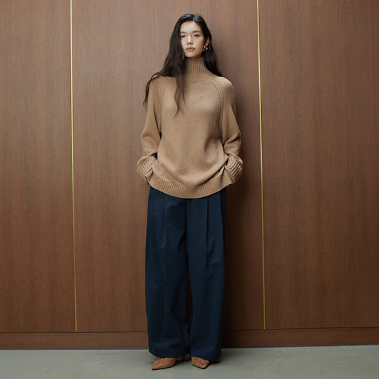 [미리주문10%]26FW 엘사 피치 턱 팬츠 3