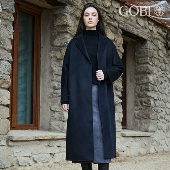 고비(GOBI) 캐시미어 100 벨티트 맥시코트