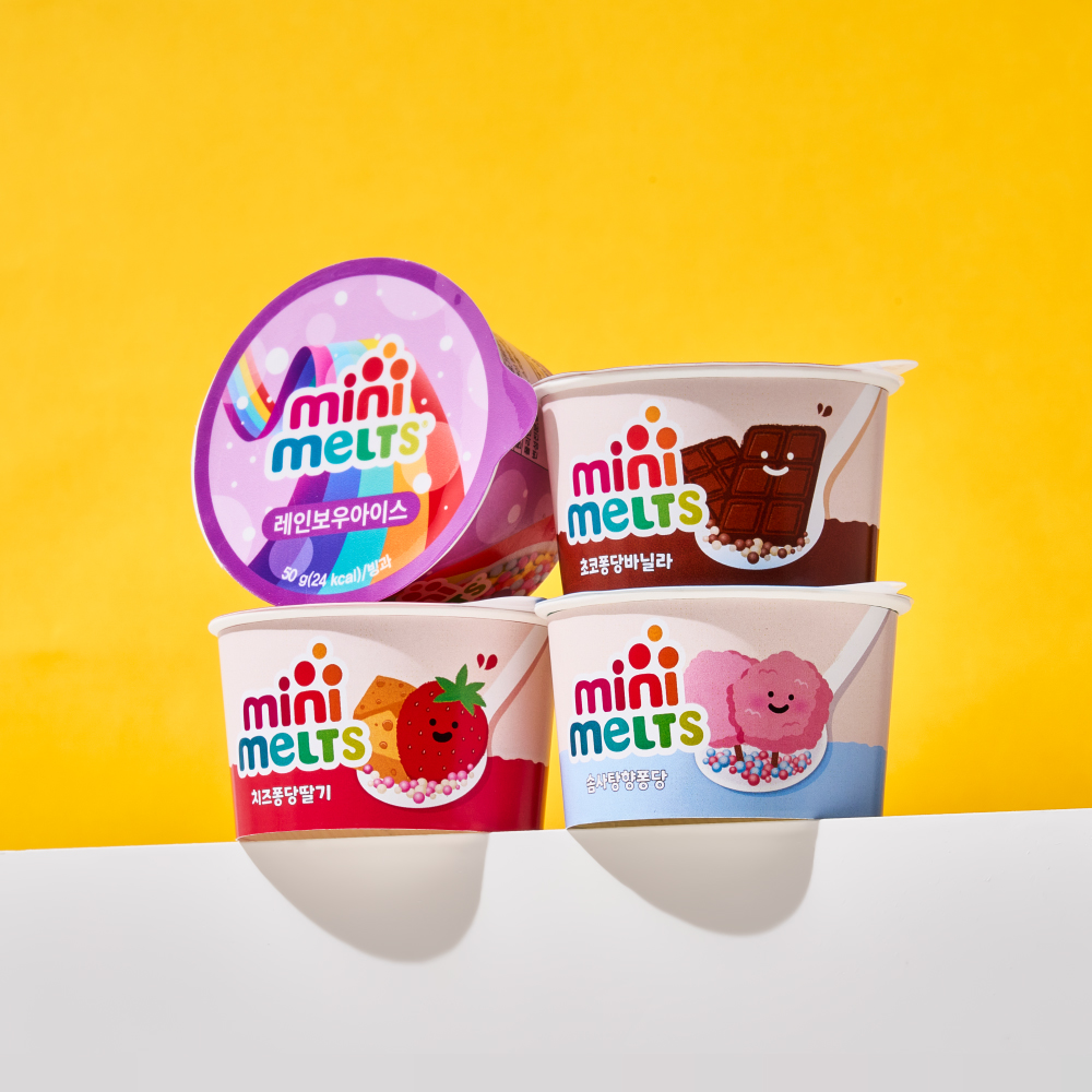 미니멜츠 구슬아이스크림 4종 10팩씩  총 40팩/신상맛추가