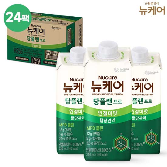 [대상]뉴케어 당플랜프로 인절미맛 24팩
