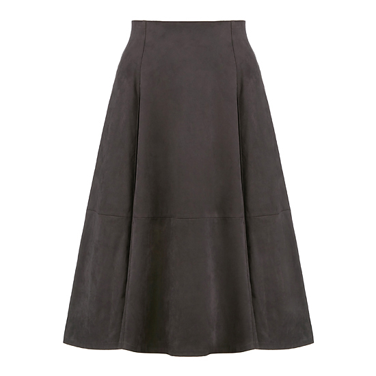 [최초가 109,000원]25FW 피비 FAUX 스웨이드 스커트 4