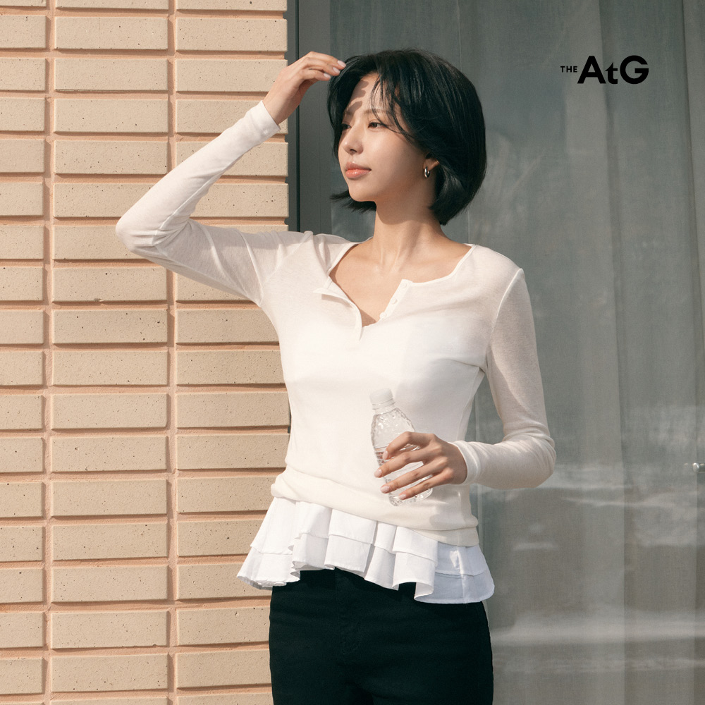 [최초가69,900원]26SS 올데이코어 헨리넥티 3종 3