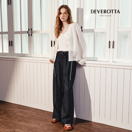 [최초가 89,900원] 26SS 플루이드 벨티드 슬랙스 2