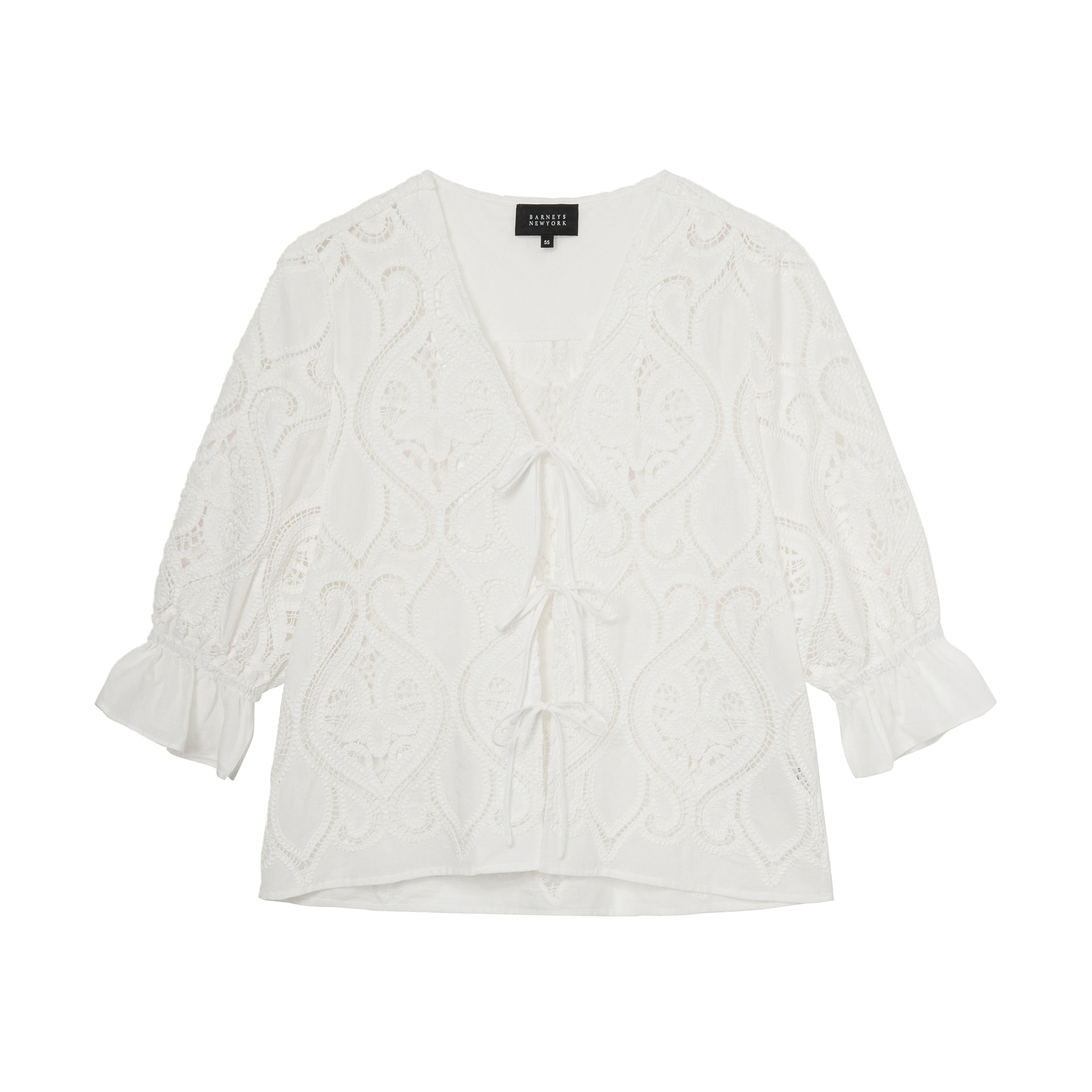 [최초가 159,000원]26SS 리아 자수 자켓 4