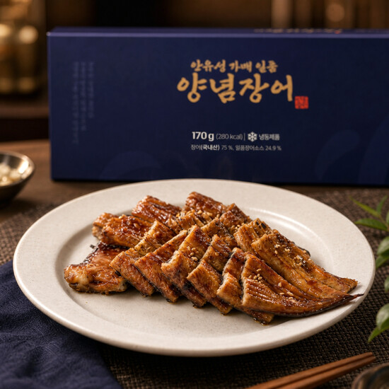 [안유성명장] 양념장어구이 세트 (170g x 6마리) 2