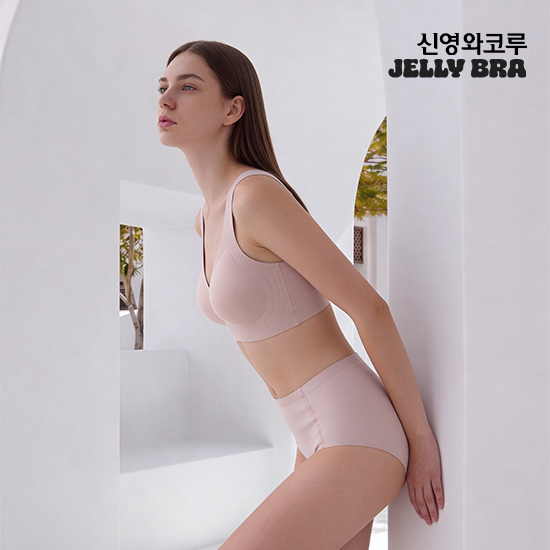 젤리브라 핫썸머 아이스 메쉬 리프팅핏 브라팬티 4세트 2