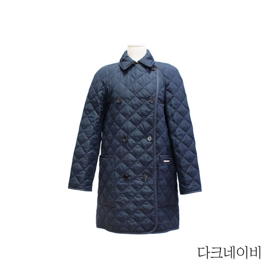 {버버리} 더블 브레스트 퀼팅코트 2