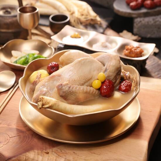 [서대문평양옥] 토종닭으로만든 토종백숙삼계탕 1.1kgX6팩 (총 6.6kg)