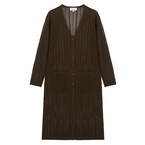 [최초가79,900원]26SS 크로쉐 롱 가디건 2종 3