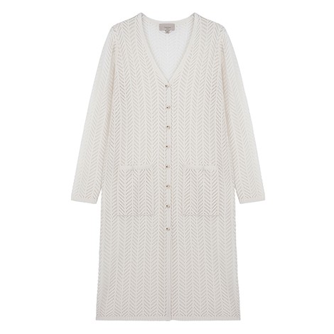 [최초가79,900원]26SS 크로쉐 롱 가디건 2종 2