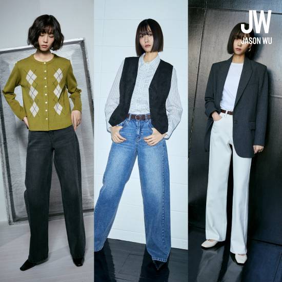제이슨우 Rina 루즈 플레어 커브드 데님 [런칭 가격 69,900원] 4