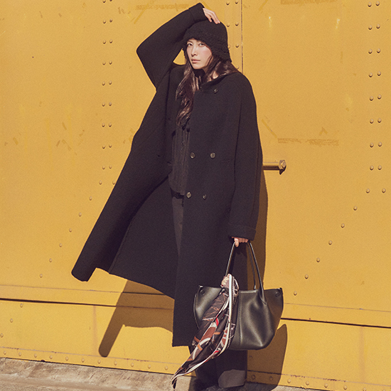 26FW 이태리 레더 투웨이 커브드백 2